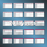 Corporate Collection Red Tableau Template